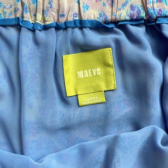 Anthropologie Maeve Waimea Silk Maxi Skirt - Picture 11 of 13